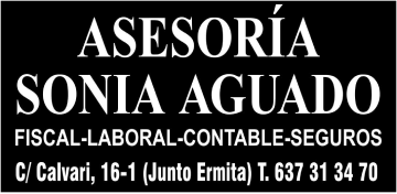 logotipo del patrocinador asesoria sonia aguado